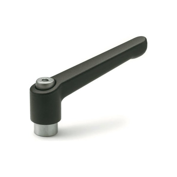 J.W. Winco J.W. Winco Zinc Die-Cast Adj Lever w/ Stainless Steel Components M6 x 1.0 Tapped Thread 6NA06K - main